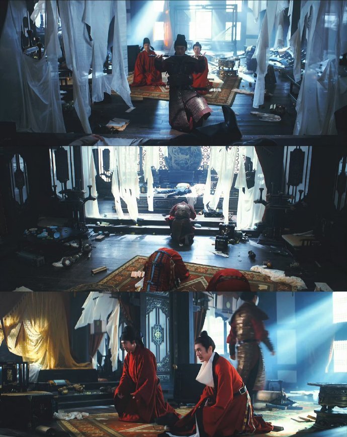 太平年第6集41分02秒细节见真章。石重贵或许无言，但他的姿态、眼神，乃至所处