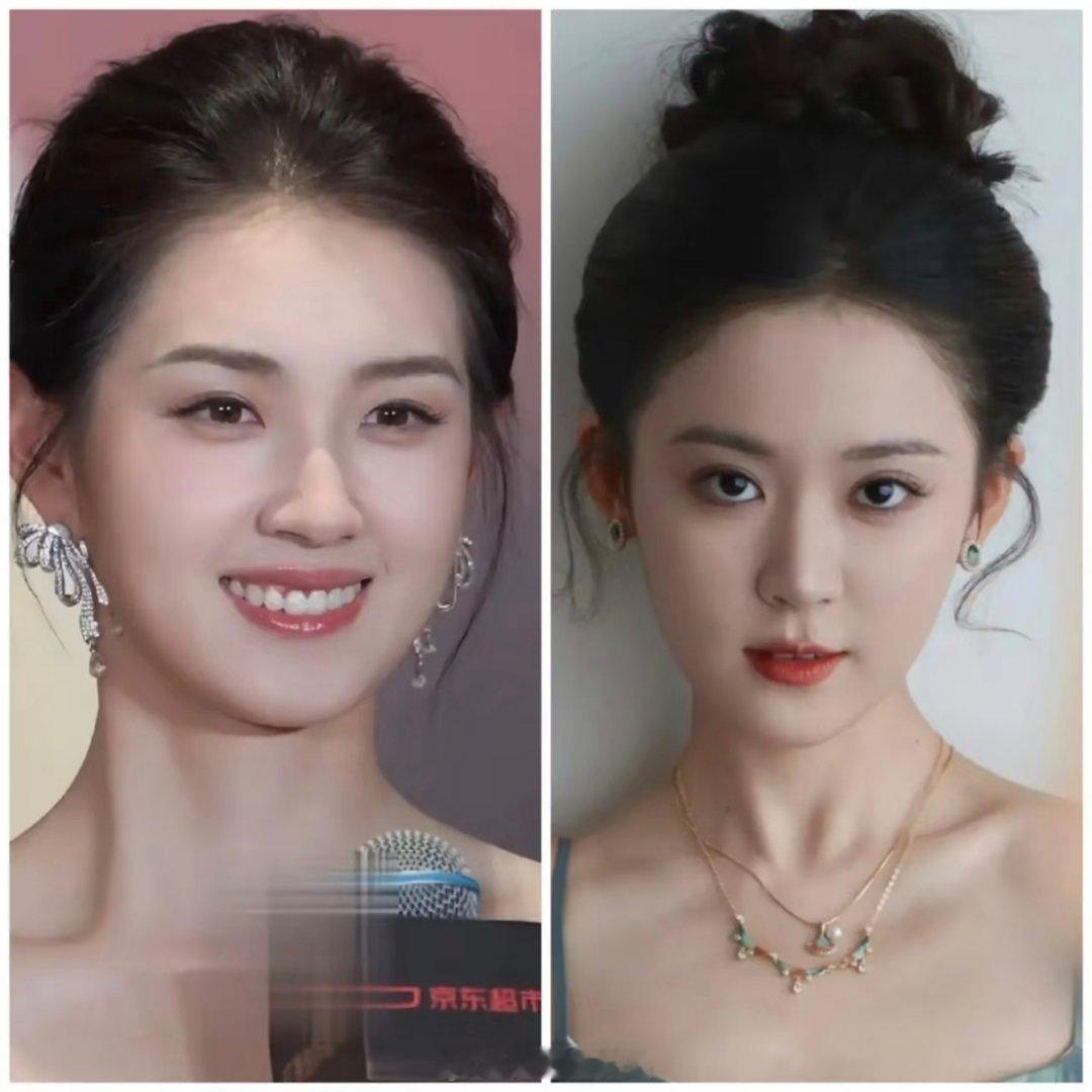 这么一打量翟一莹，颜值确实没死角，也难怪叶非夜弃了郭宇欣改推她。​​​