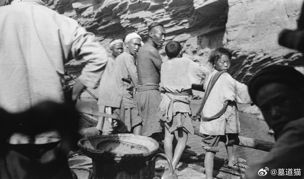 船上的乘客，宜昌，1906年​​​