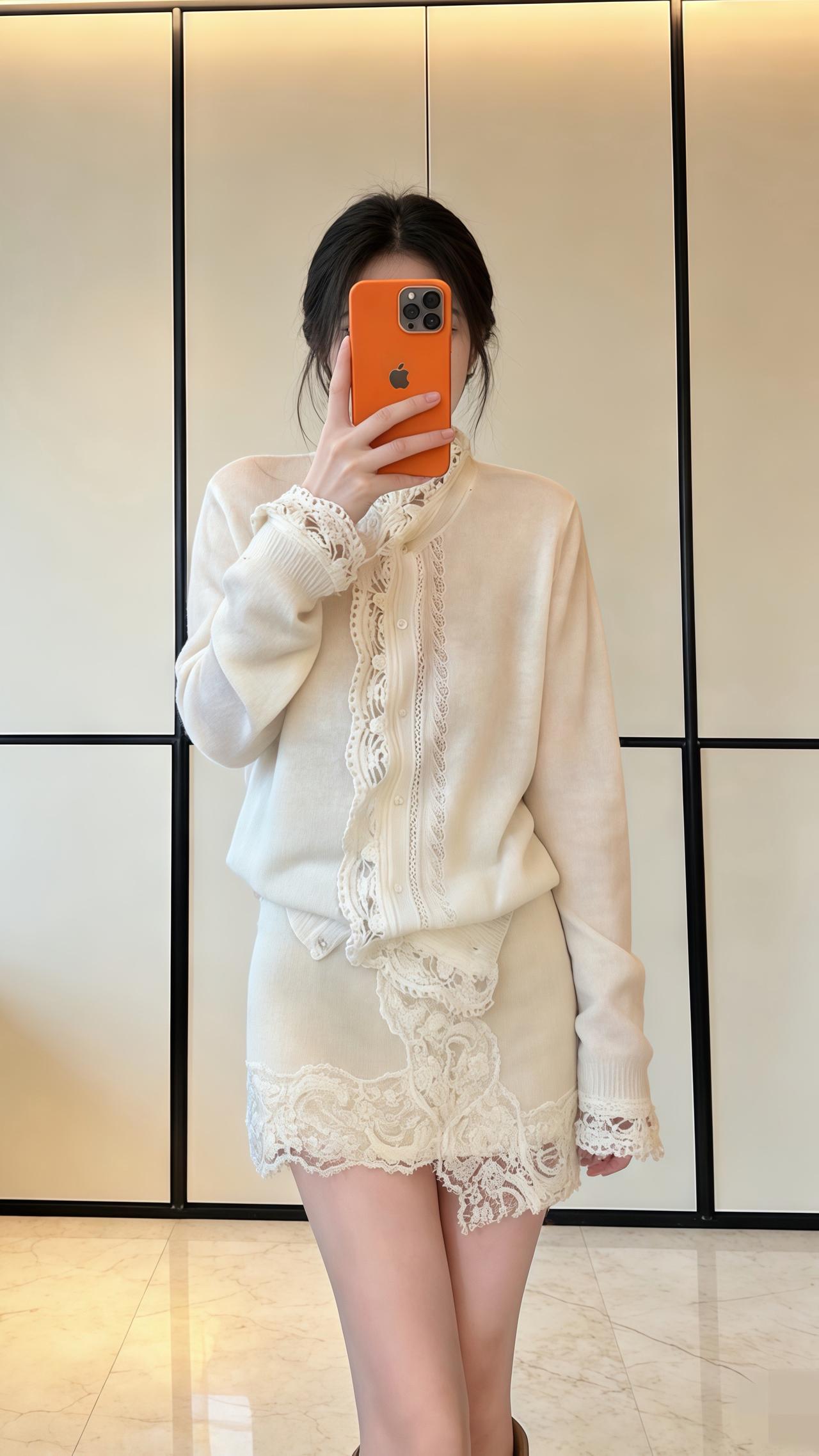 温柔穿搭新年穿搭穿搭日记小香风战袍