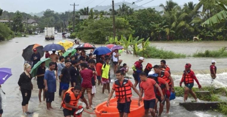 7人死亡141万人受灾！菲律宾遭台风重创，欧美齐刷刷看向中国台风“韦帕”“丹地