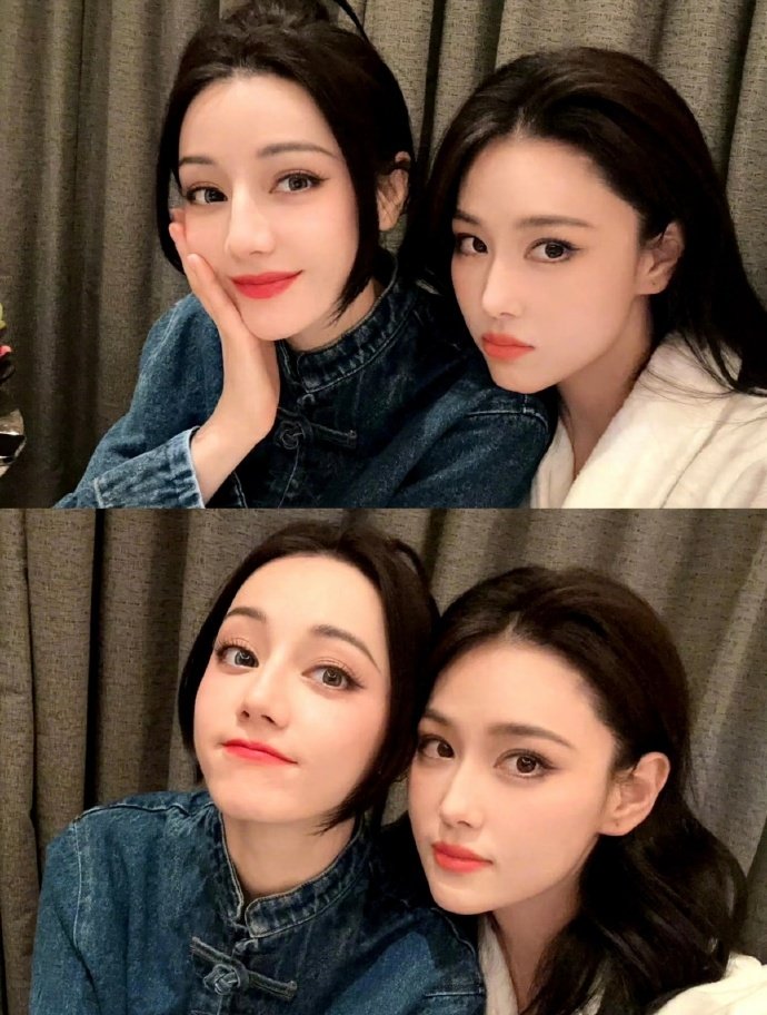 #迪丽热巴回复了张馨予##迪丽热巴账号ip#迪丽热巴回复了张馨予，友谊久久！​