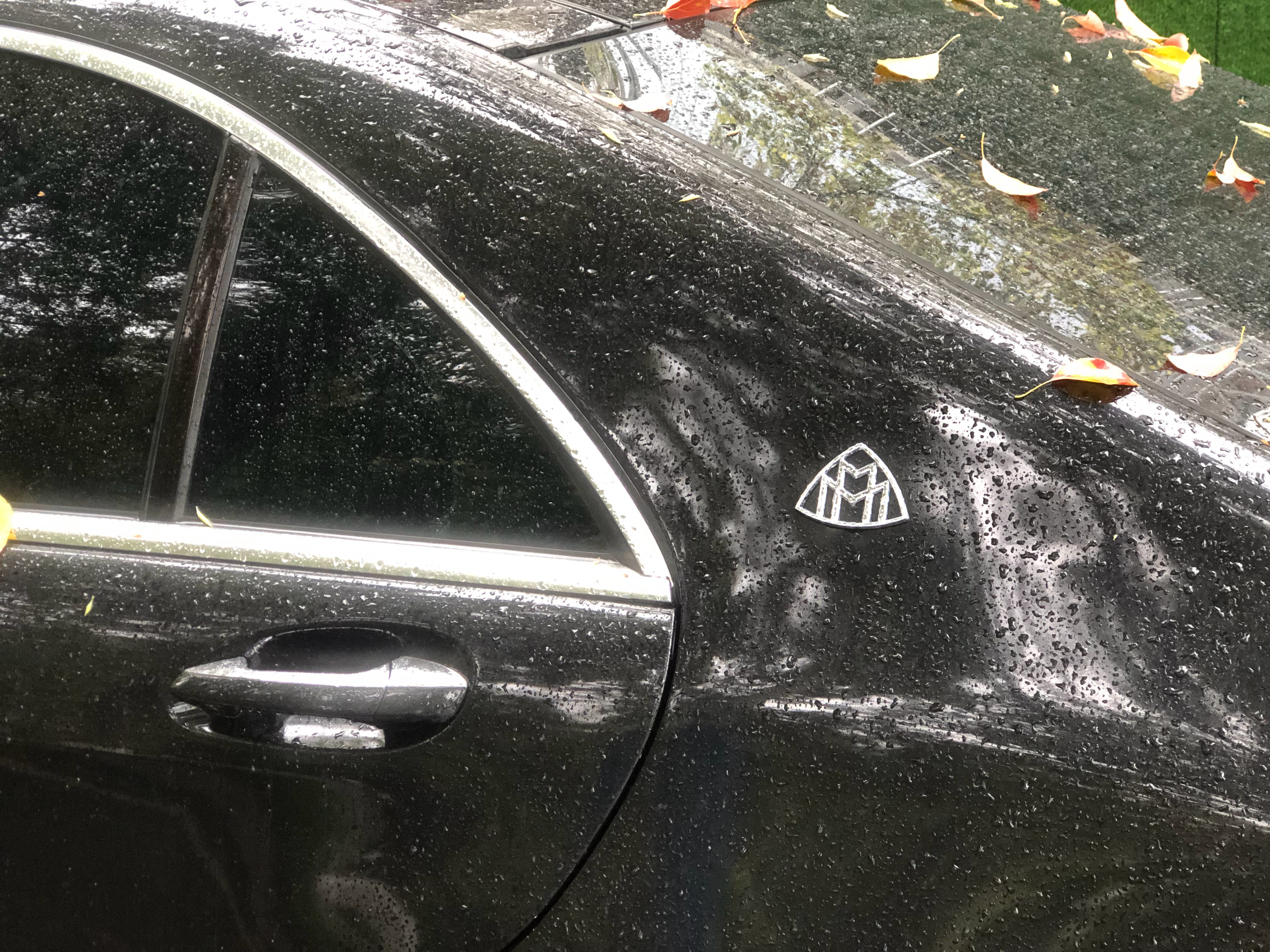 汽车汽车街拍我与汽车的日常奔驰奔驰S安康