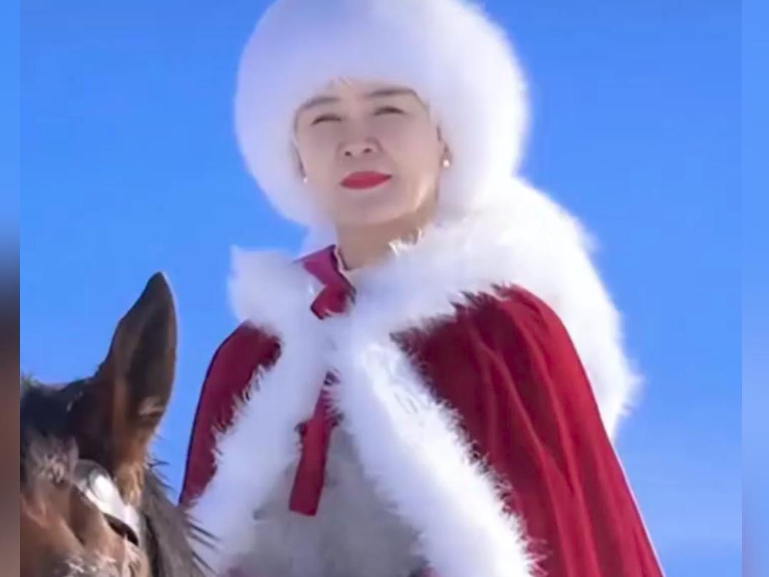 1月17日，新疆昭苏县普降大雪，漫天飞雪将天山余脉与伊犁河谷裹成银白。当日午后，