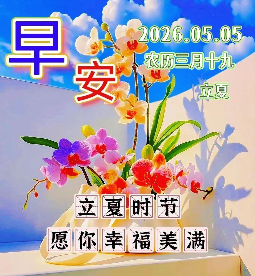 🌈早上好！今日立夏，告别春日的微凉，拥抱夏日的滚烫🔥。立夏🌾，是生命力最旺