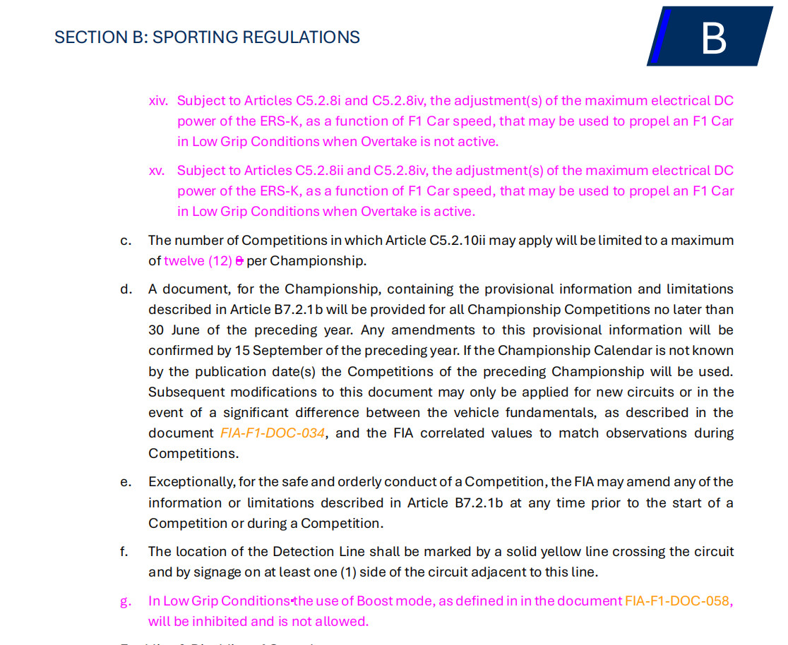 F1🇺🇸2026F1迈阿密大奖赛在2026年4月28日发布的第6版《F