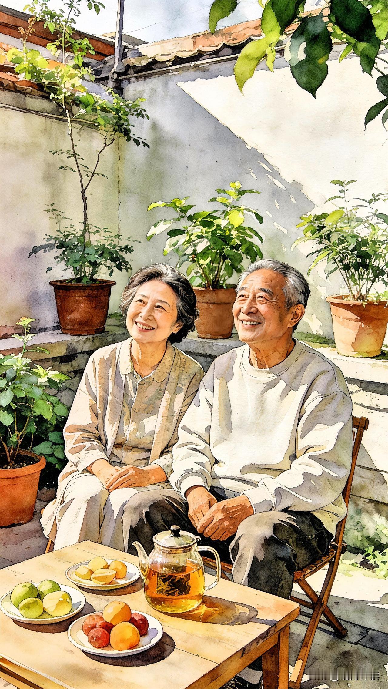 看到一段很通透的话："人老了以后，最怕的不是没钱，不是没人陪，而是自己犯