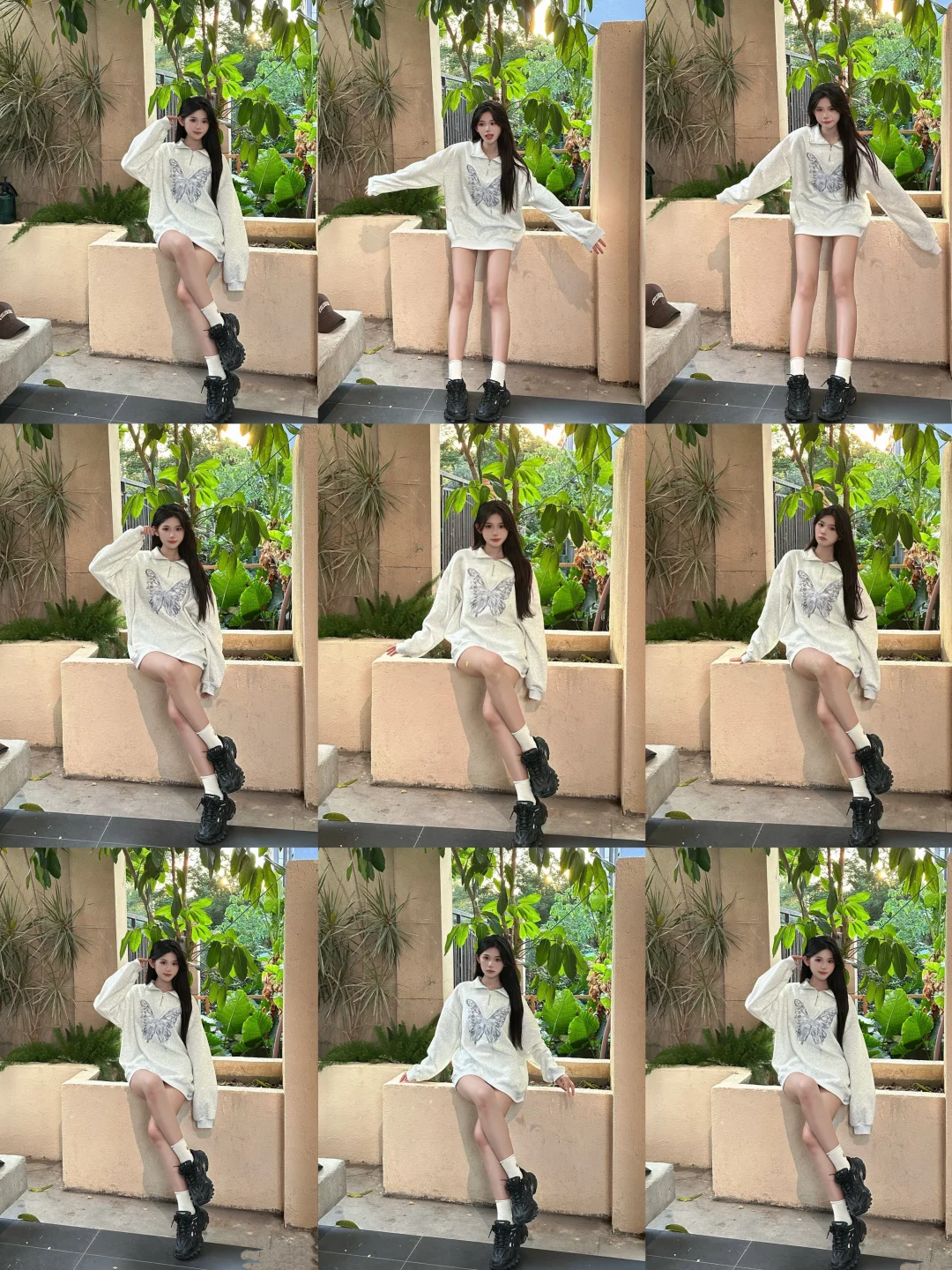 辣妹拍照姿势｜坐着这么拍易学好看显腿长