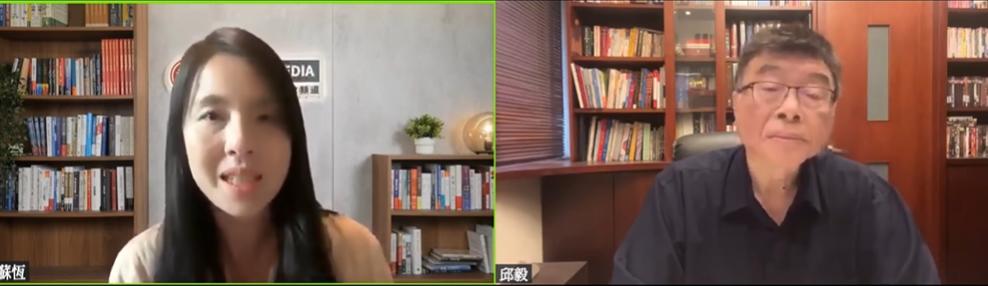 邱毅教授跟苏恒连线时，他认为国台办在这个时间点邀请郑丽文访问大陆，是高招中的高招