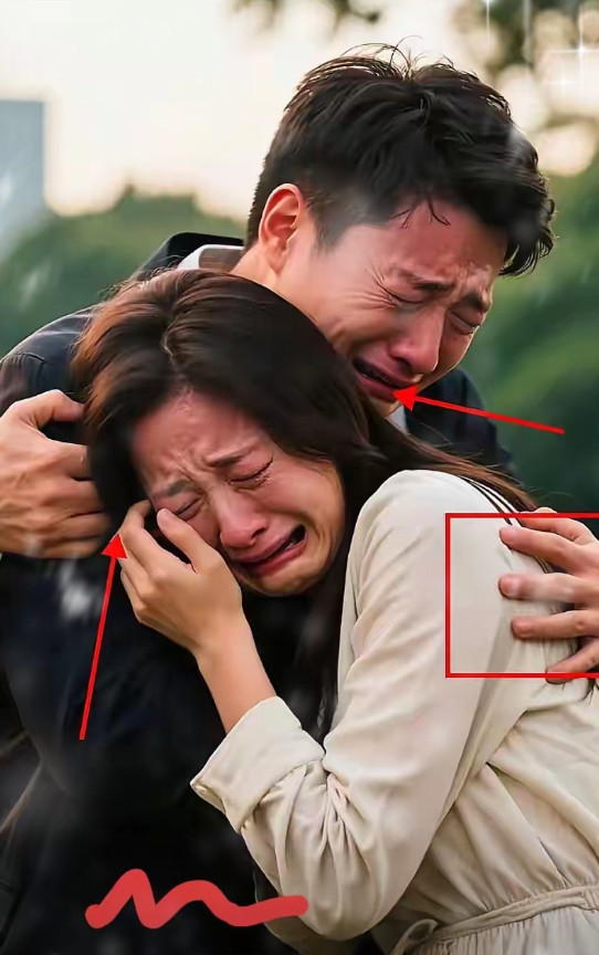 在广东，发生了一件让人心疼的事情。一对离婚的夫妻，在街头相拥痛哭。女方一边哭