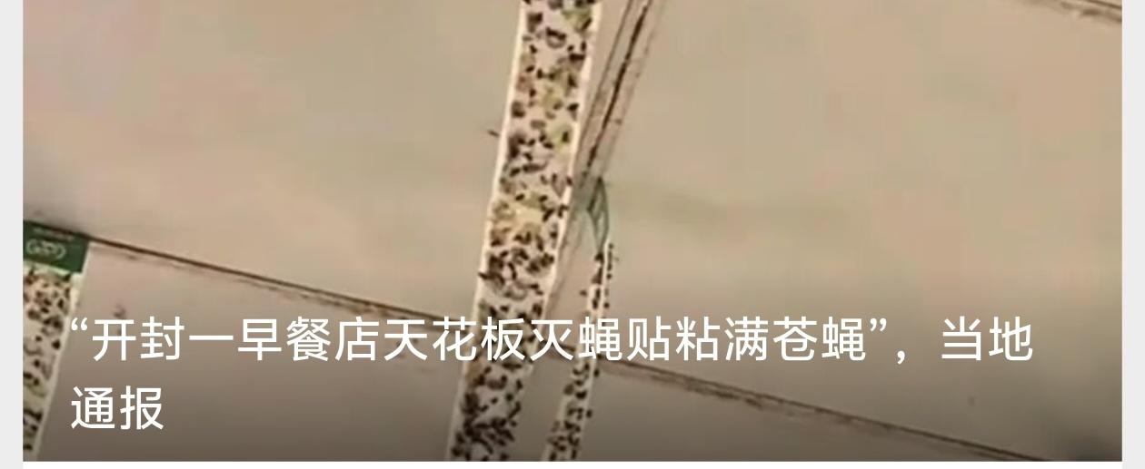 开封祥符区陈留镇那家早餐店的事，有结果了。网上视频大家看到了，后厨天花板上的