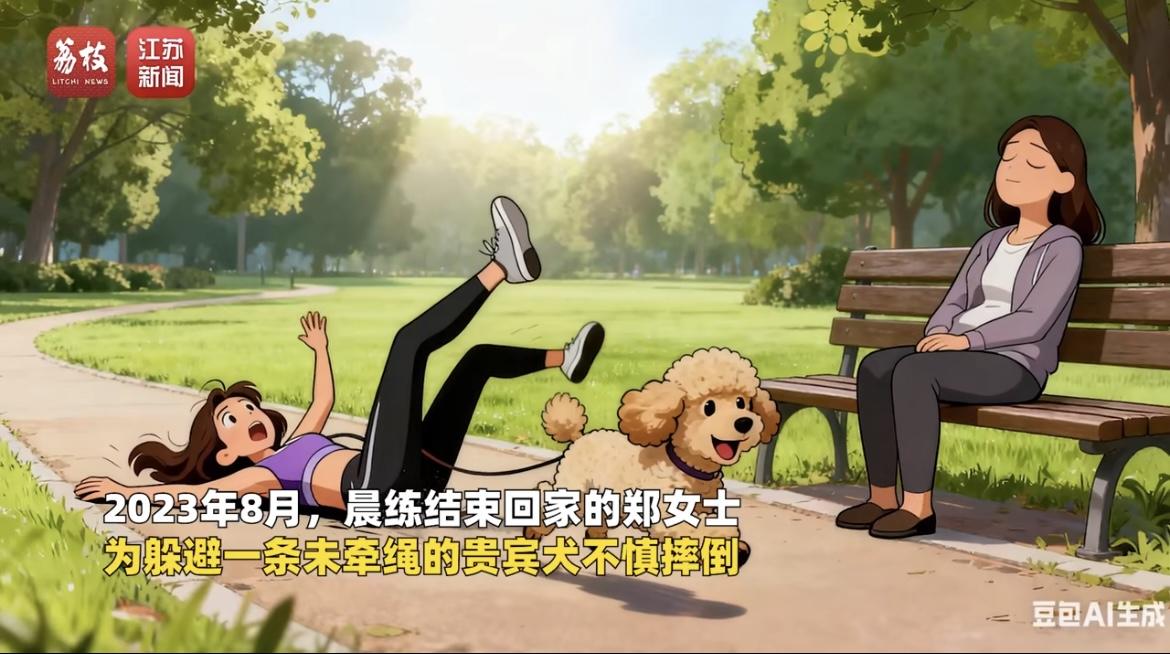 女子遛狗未牵绳赔了28万：遛狗不牵绳可能承担什么法律责任？ 女子遛狗未牵绳赔