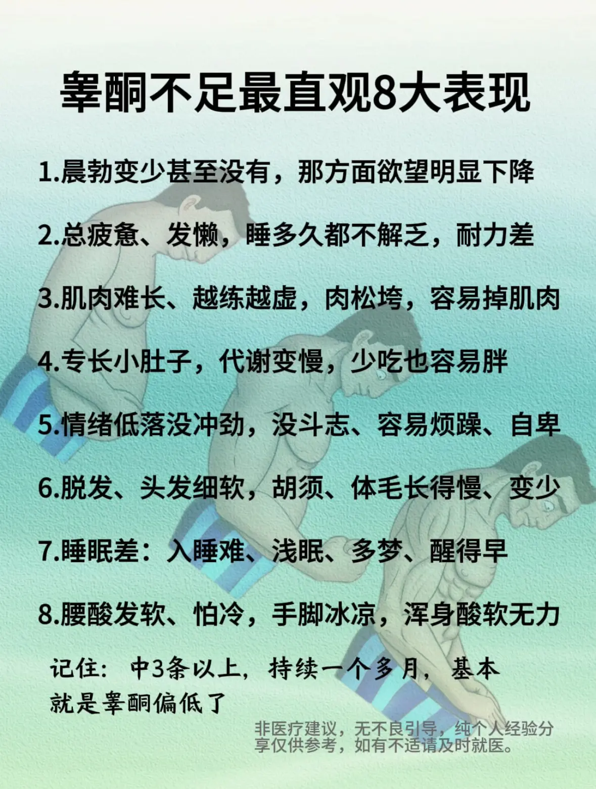 男生兄弟们，你知道睾酮的重要性吗？