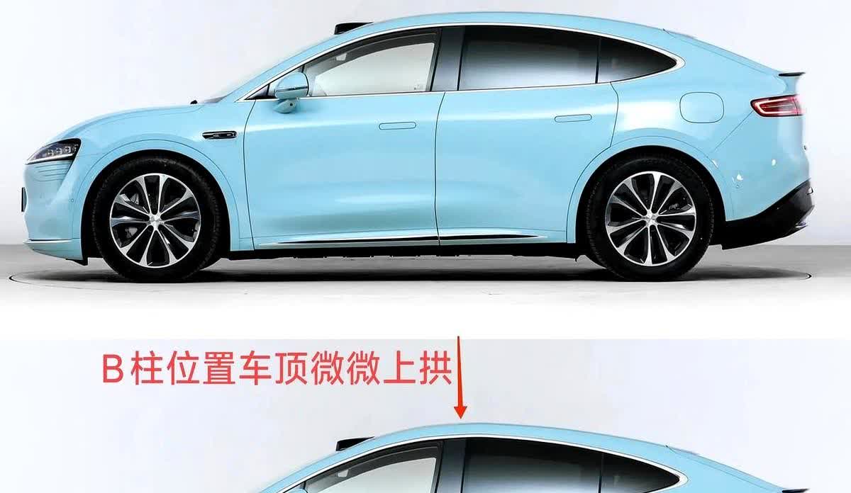 智界R7改了关键设计空间变大还更运动了华为这款轿跑SUV把C柱前移了5厘