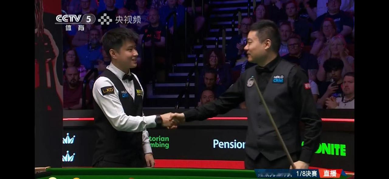 奥沙利文说过，所有球员只有丁俊晖打球不是为了自己！丁俊晖被赵心童淘汰瞬间，他紧