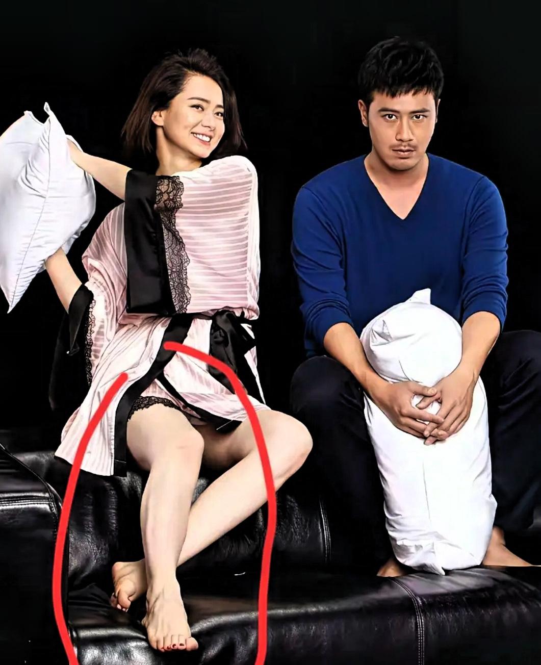 戚薇这脚一亮相，不少人都懵了：怎么看着这么粗壮？说拍摄角度问题吧，可也有人猜