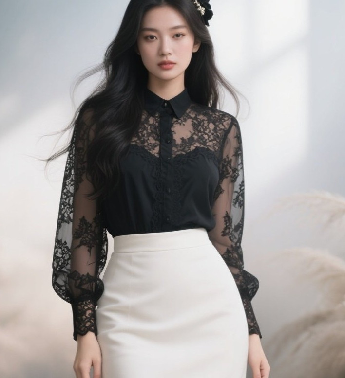 农家小妹娇似玉，回眸一笑胜星华