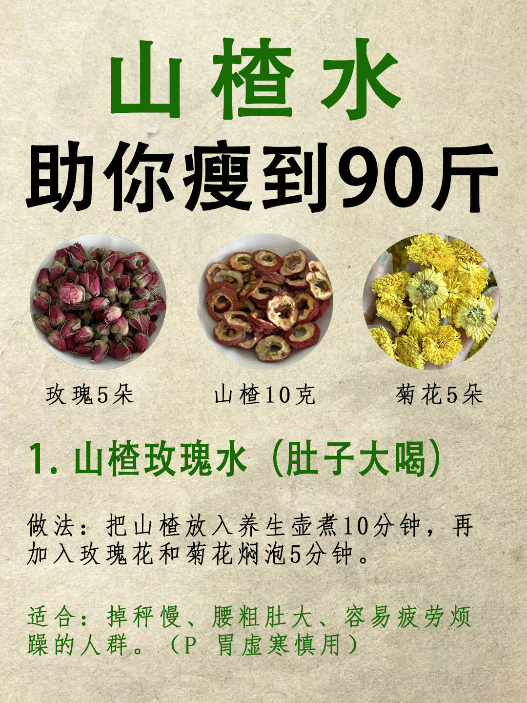 春天刮油别乱喝，6款山楂水助你轻松瘦到90斤国医的精诚力量