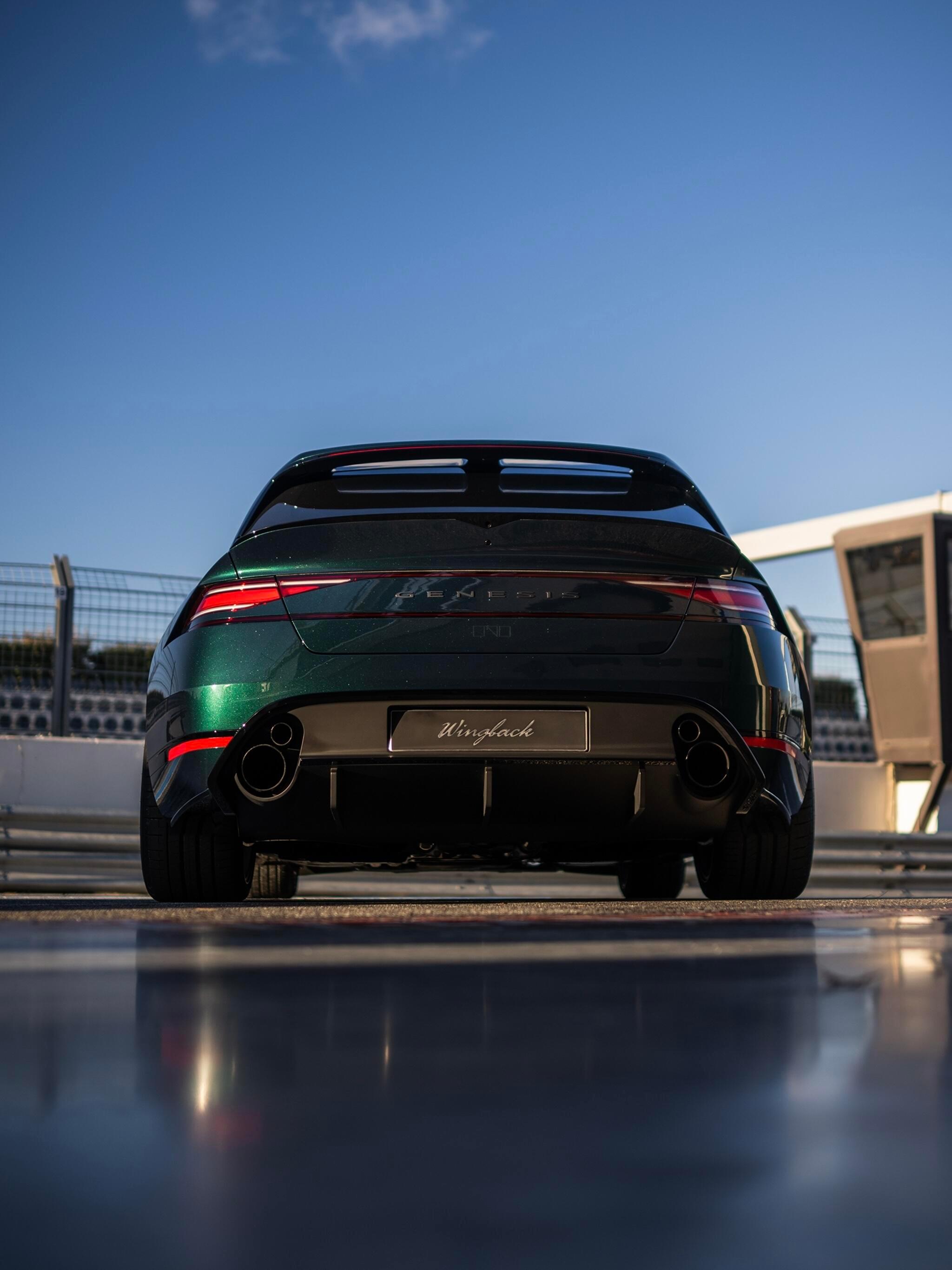 捷尼赛思G90Wingback概念车车长5.1米，3.5TV6+48V轻混