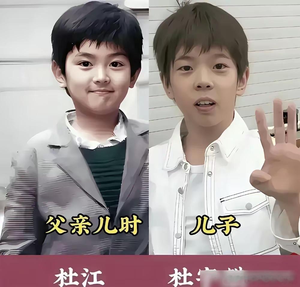 应采儿彻底输了，家里站着三个陈小春，一个大的，两个小的。你仔细看，从脸型、单眼