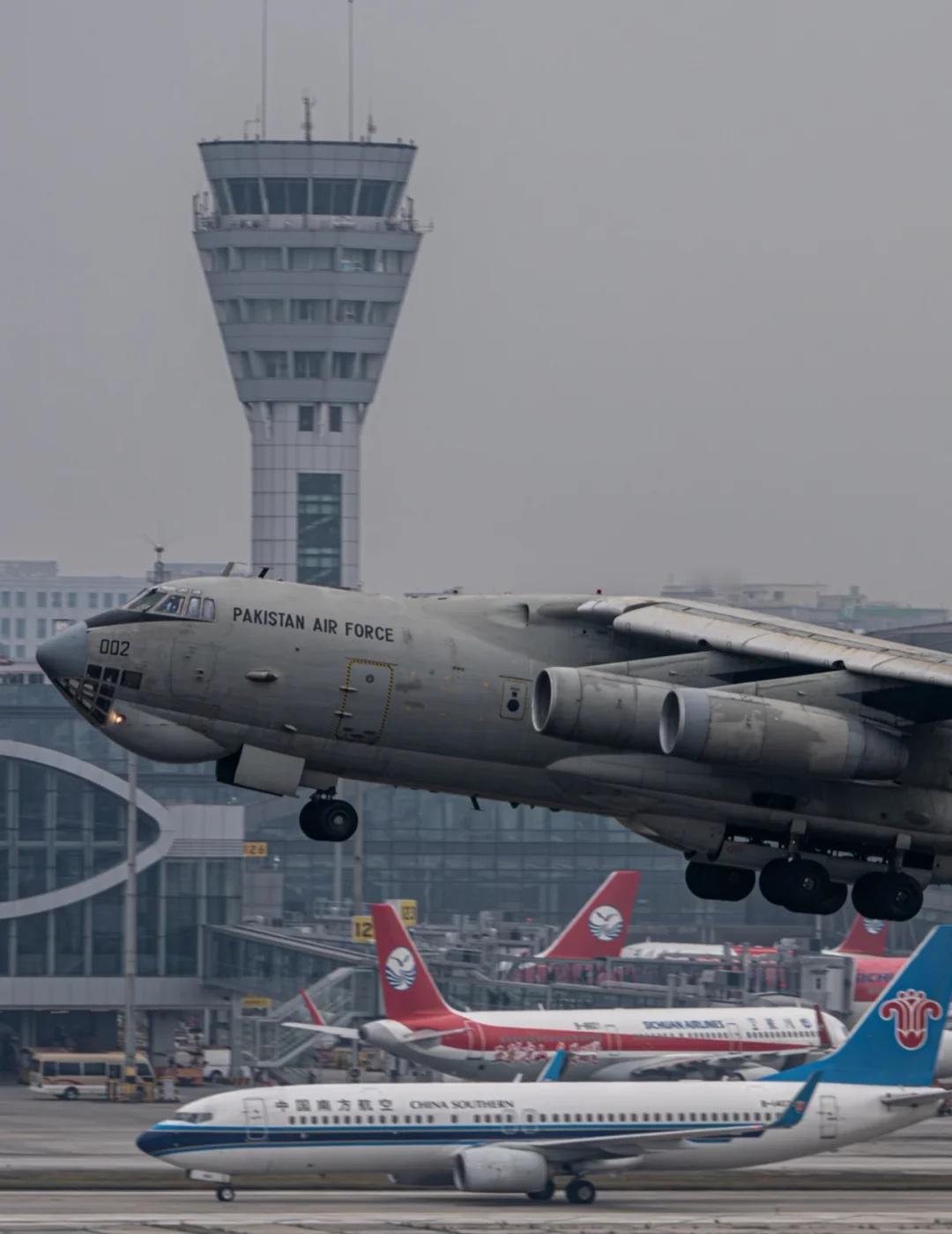 IL-78🇵🇰空军从CTU🛫航空摄影CTU城市摄影