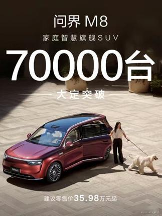 订单10万月交付超1000台，华为问界M8势头遭遇领克900阻击？看人家问界M8