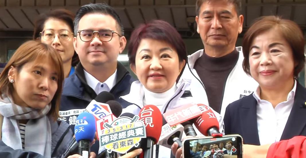 台中市长支持谁？卢秀燕：国民党有公平公开机制选出最强的候选人针对台中市长