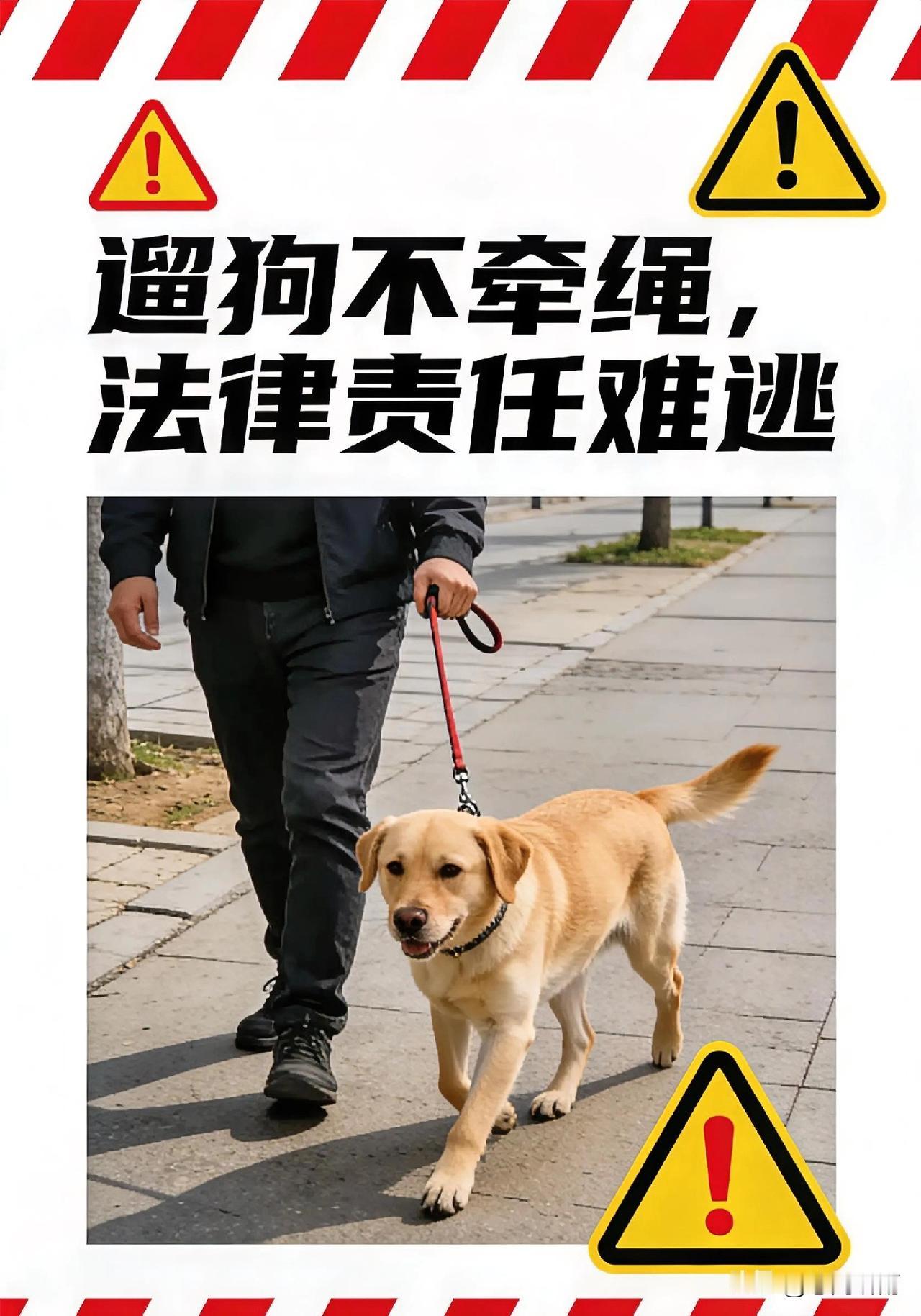 遛狗不牵绳酿悲剧：法律追责警示不容忽视2025年7月，河北邯郸经开区尚璧镇