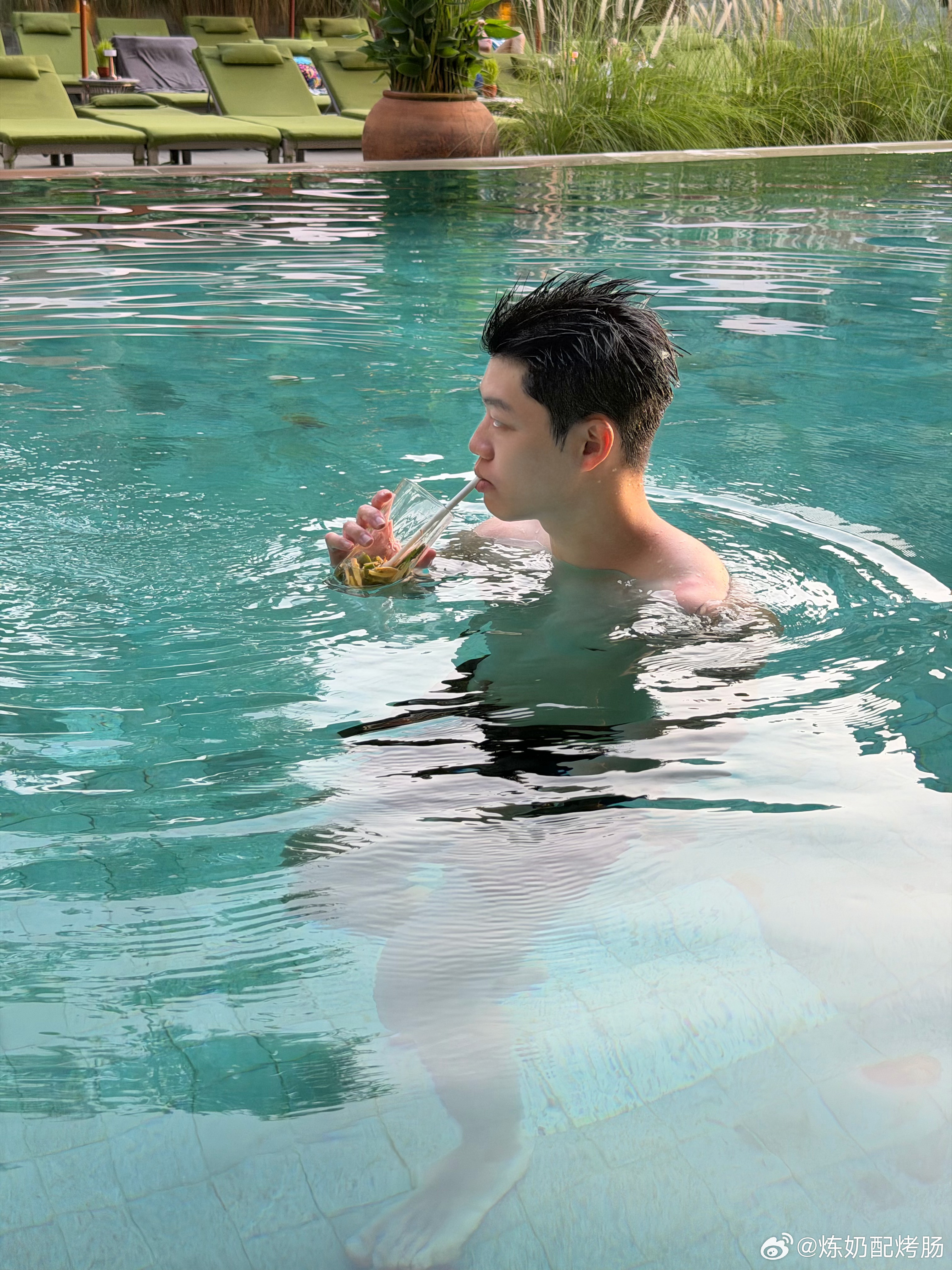 烤肠戏水💦