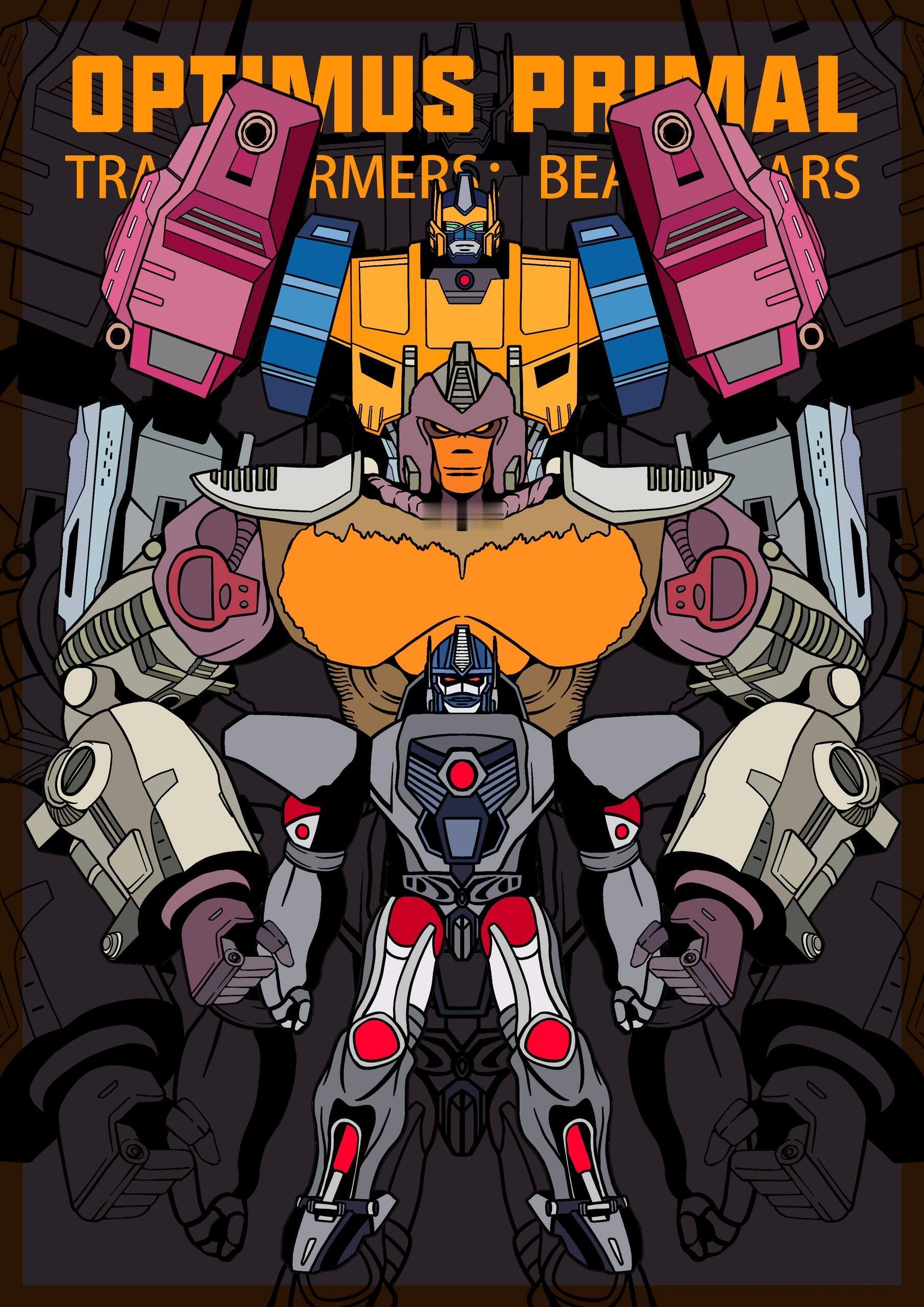 童年回忆杀超能勇士野兽之战BEASTWARS！！！🔥🔥🔥（by画漫画跳