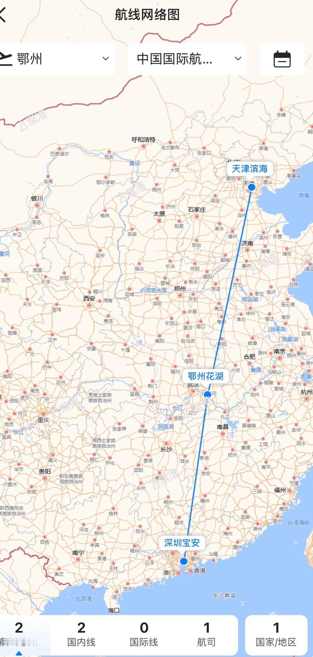 国内某大型的国际机场，目前只剩下一个客运航班！这个就是鄂州花湖国际机场，这个