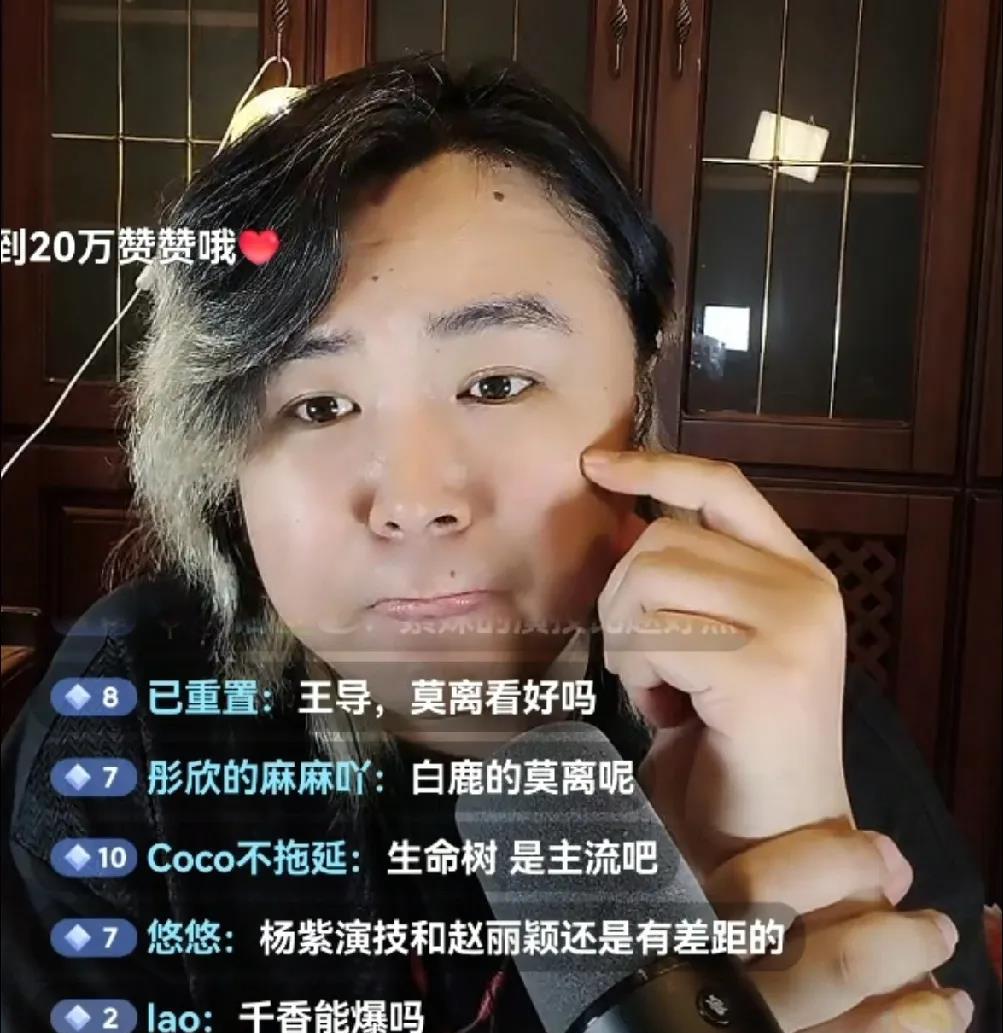 一个导演说：“杨紫和赵丽颖的差距还是挺大的”。有人在直播间问一个导演，杨
