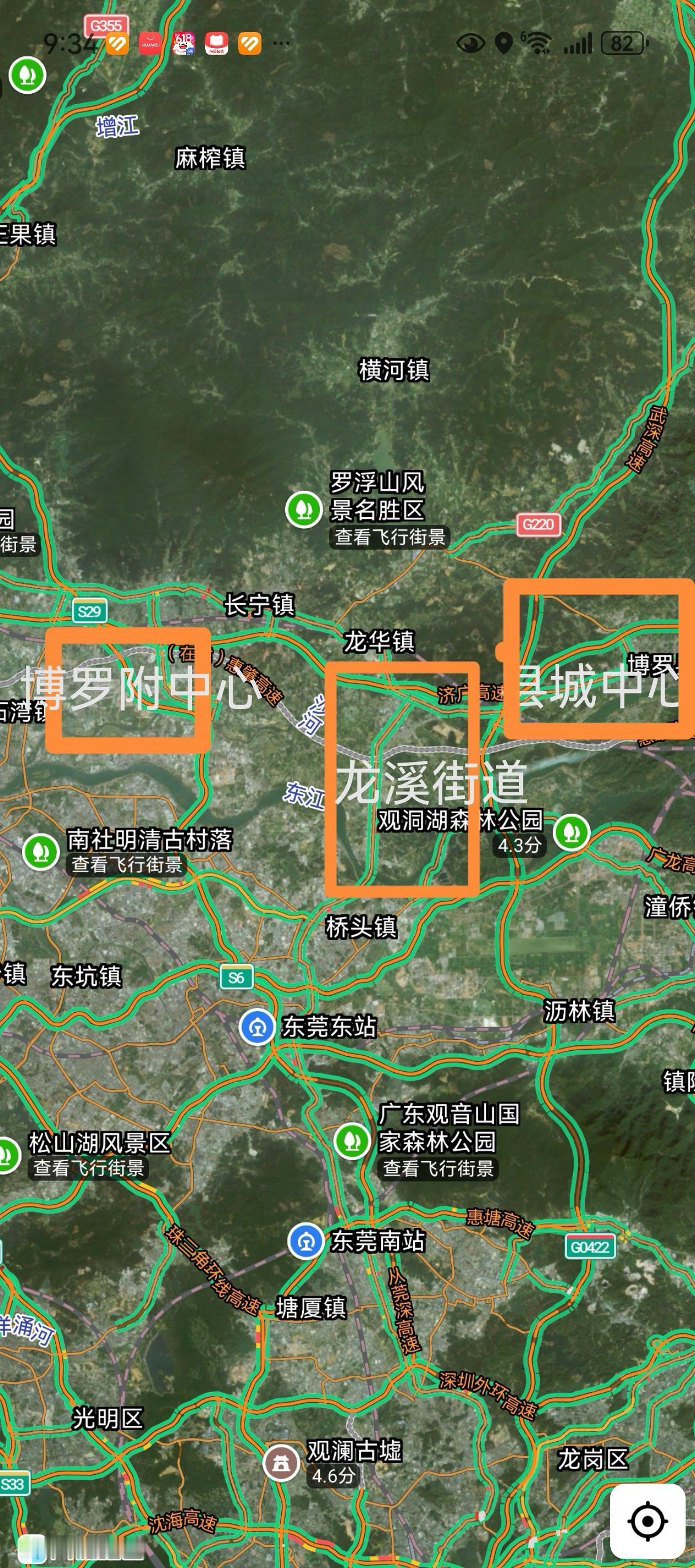 我觉得，博罗在全力建设园洲、石湾副中心的同时，更应该加大力度，建设龙溪街道。