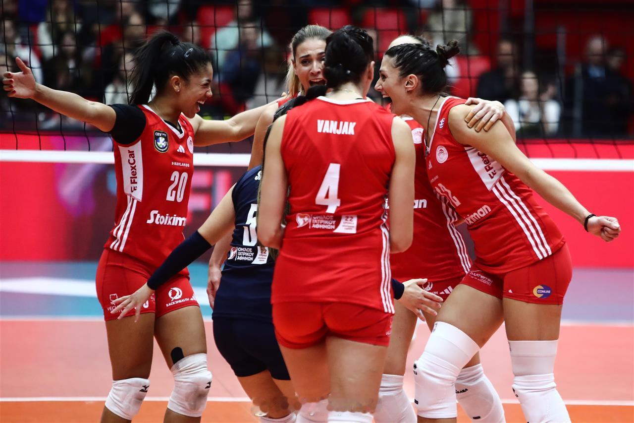 【欧冠女排伊萨爆大冷浪费俩赛点2-3惜败希腊首秀队】国际排坛战报速递12月2