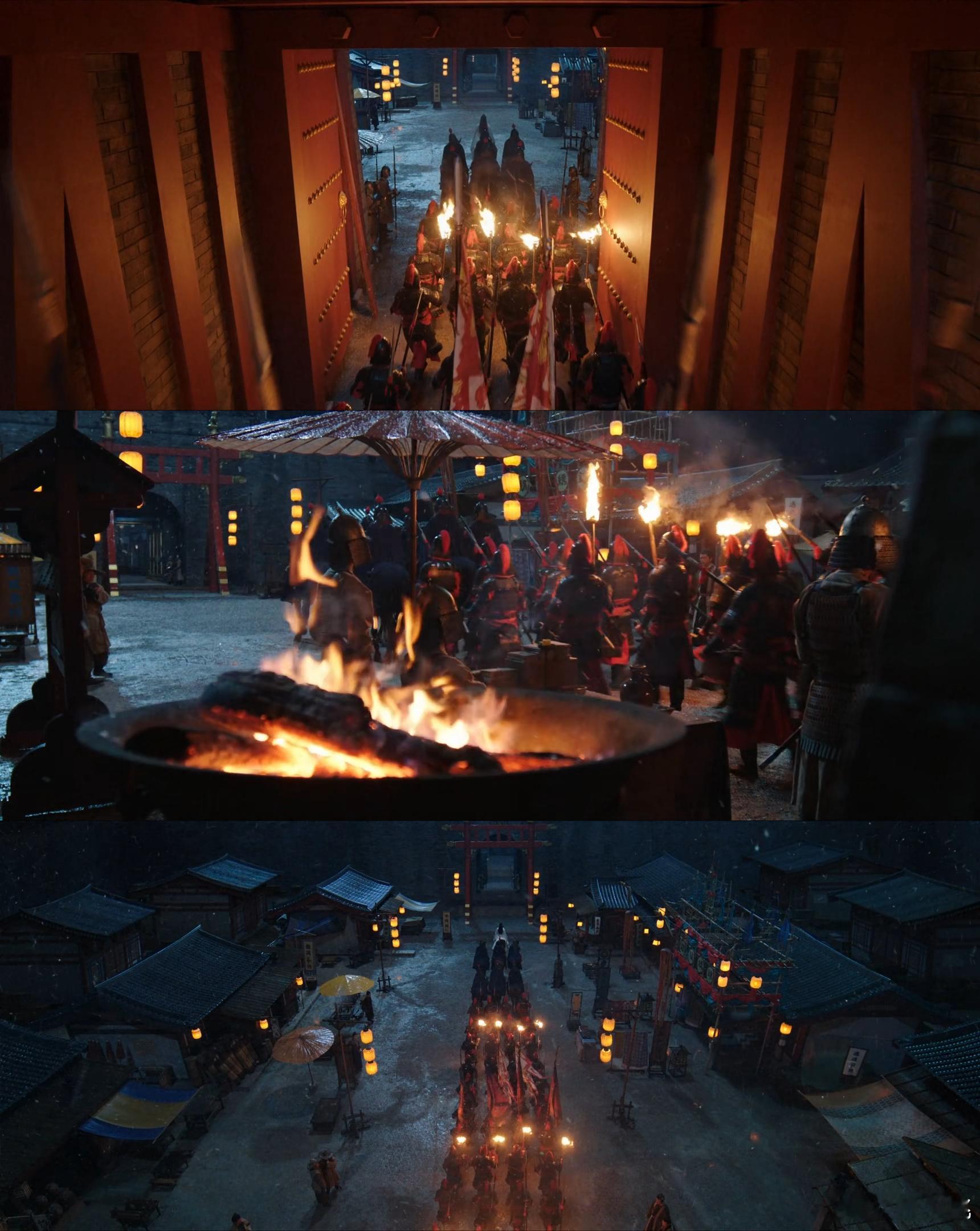 谢淮安踩着刘宇宁音响出场了那一刻，刘宇宁低沉醇厚的歌声如暗夜潮涌，裹挟着神秘气