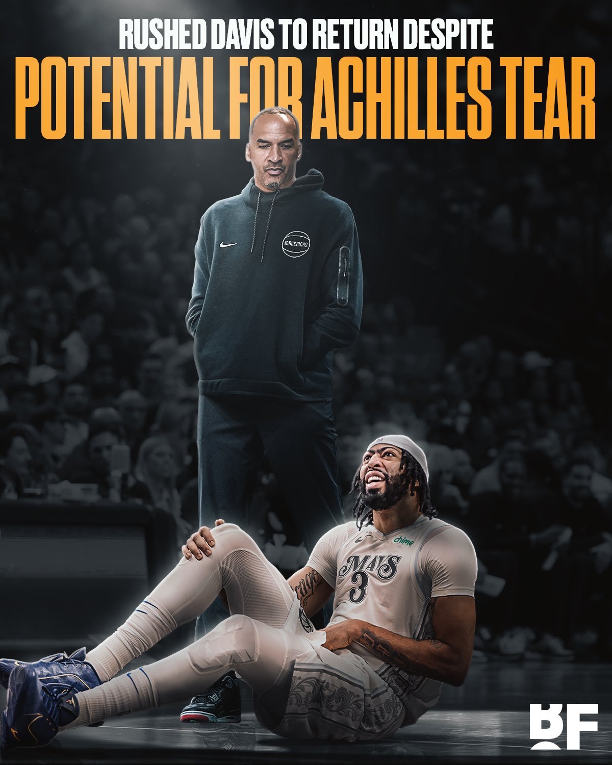 据报道，尼科·哈里森曾敦促安东尼·戴维斯提前复出，尽管独行侠队的医疗团队警告说，