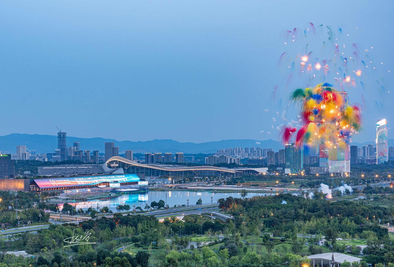成都世运会烟花秀成都世运会