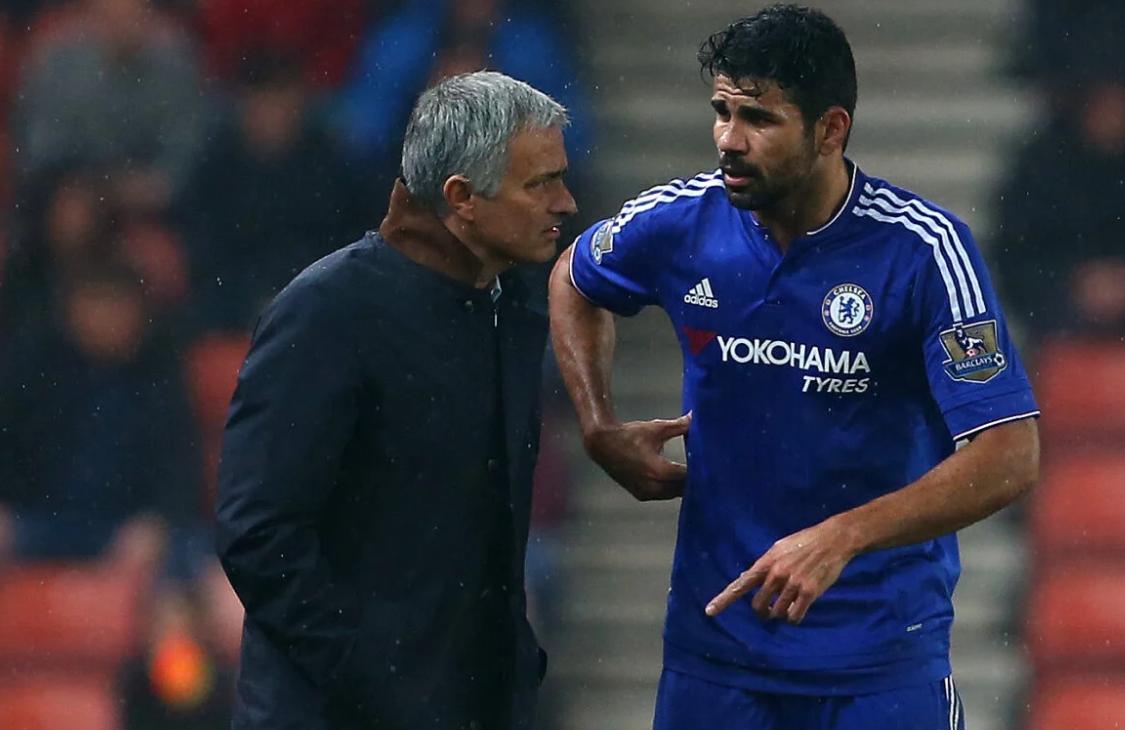 前切尔西悍将认为穆帅不愿意接受失败的性格，是穆帅的缺点,迭戈·科斯塔在穆帅第2