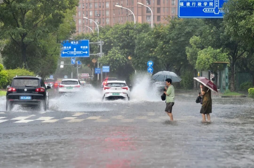 台风“沙德尔”第三次登陆 多地出现强降雨