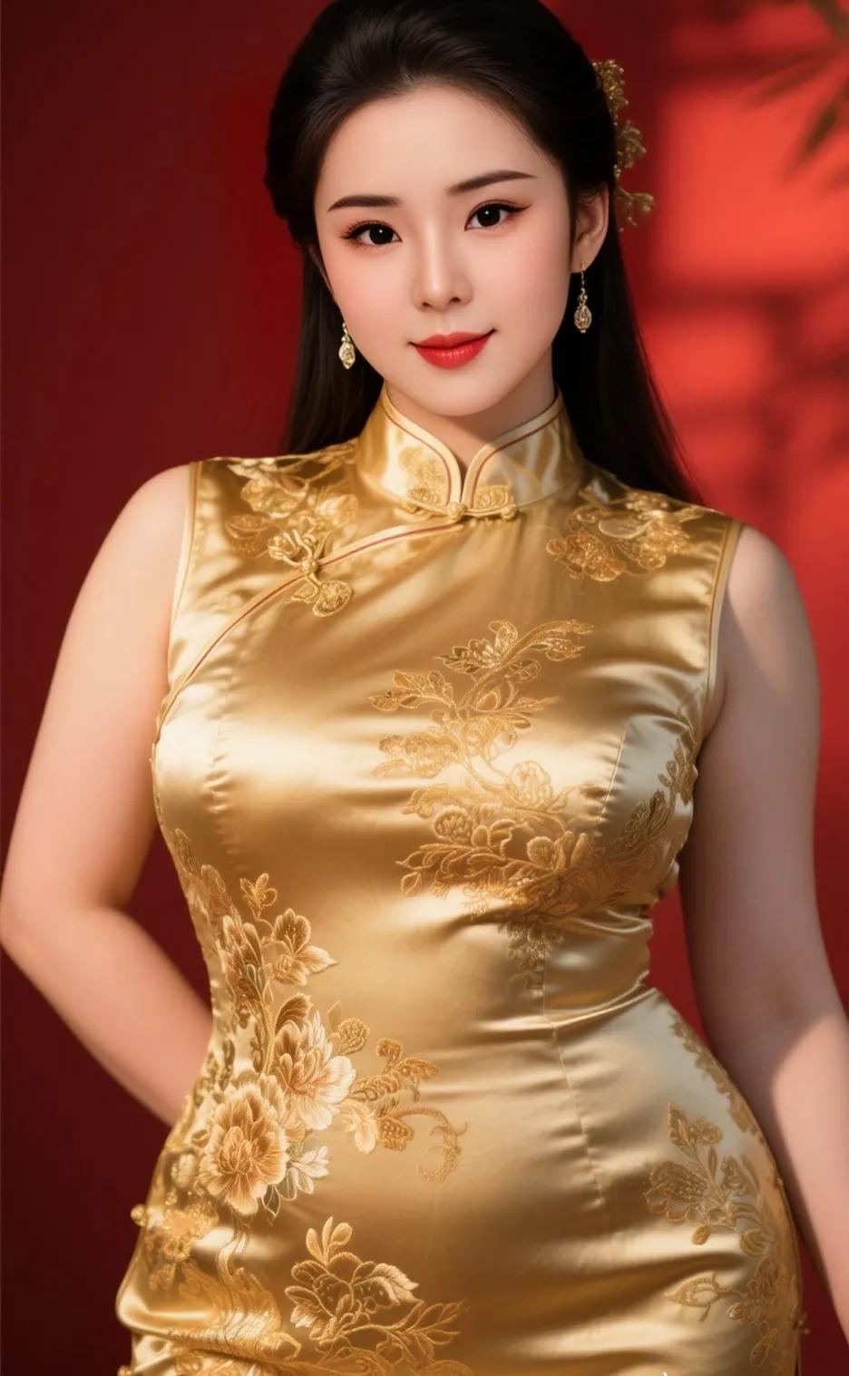 你们觉得微胖的女人穿旗袍好看吗？