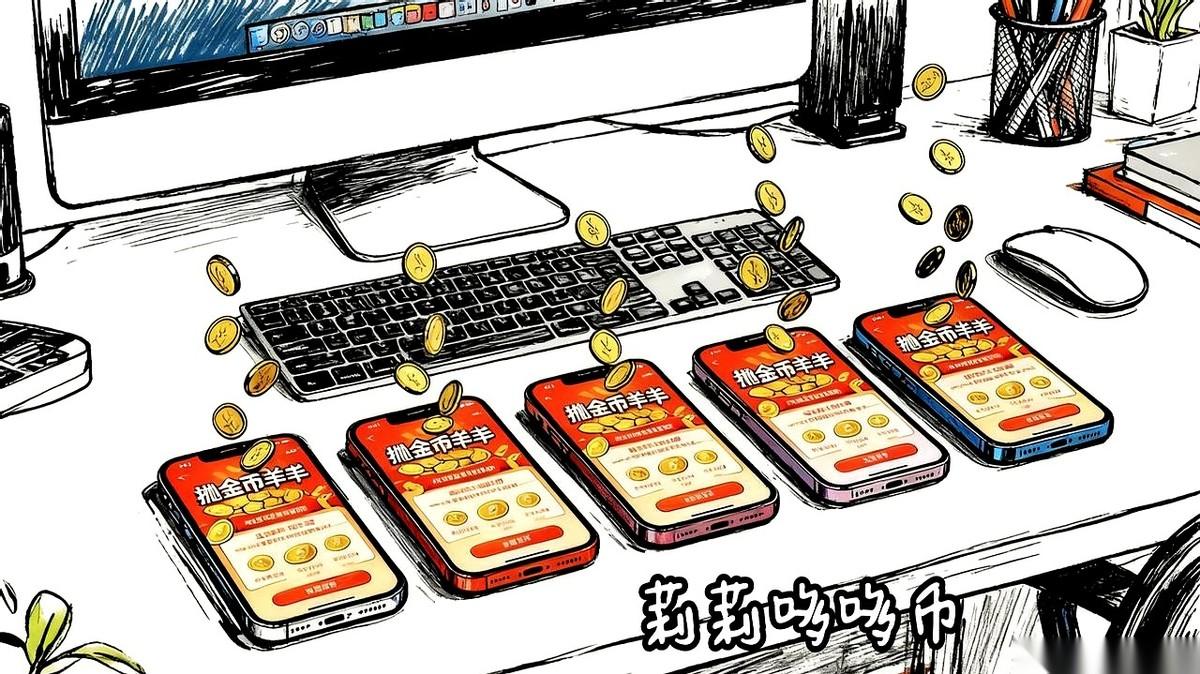 我一哥们儿，前阵子魔怔了，几千块砸下去，收了十几台二手破手机。说要组个什么“手