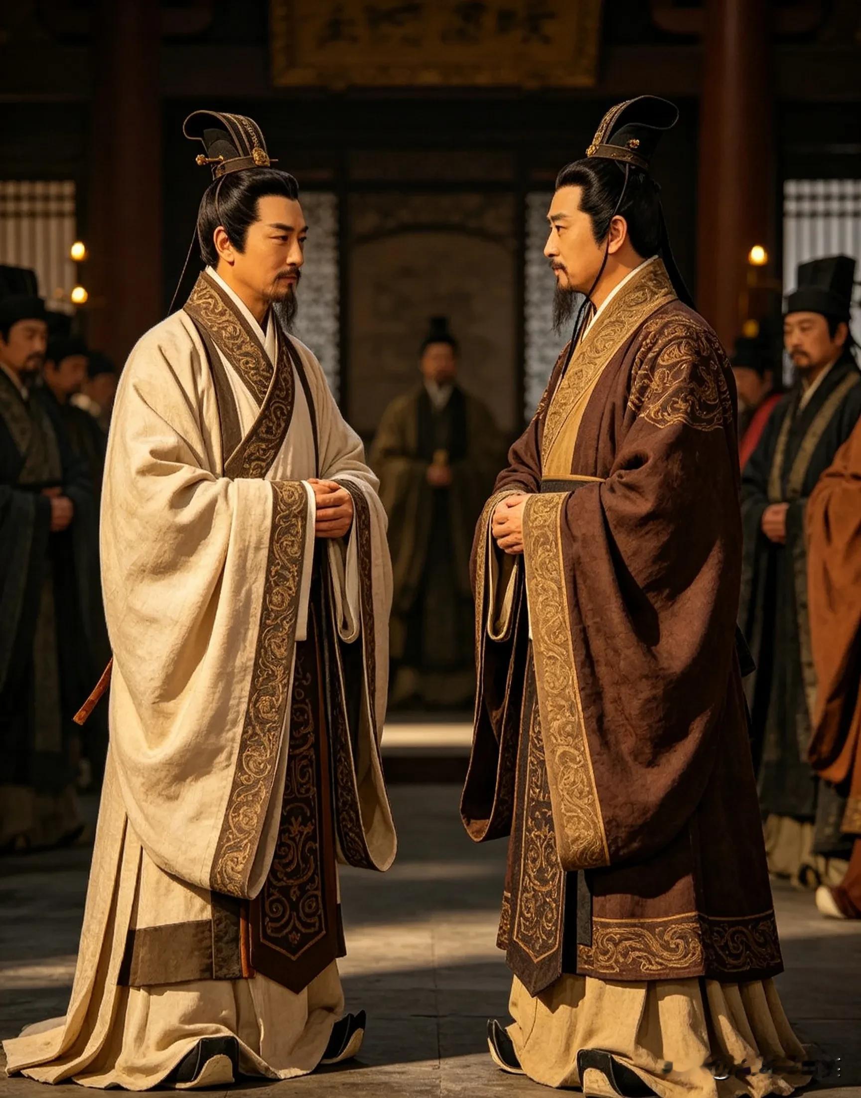 张良和陈平，都是汉高祖刘邦的重要谋士。但陈平和张良的人品、学问相比，真的相差太远了。陈平曾经说过：“