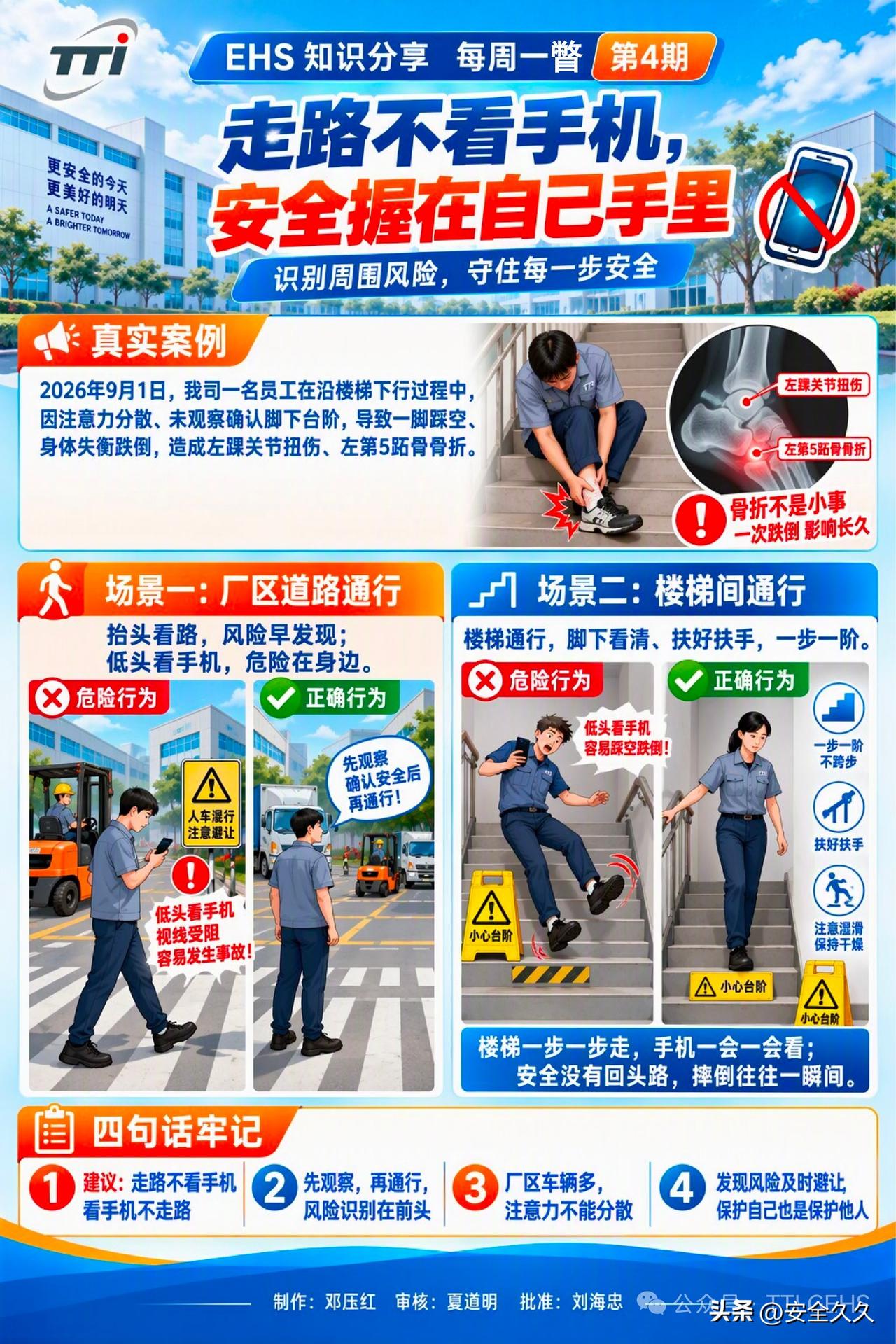 走路不看手机