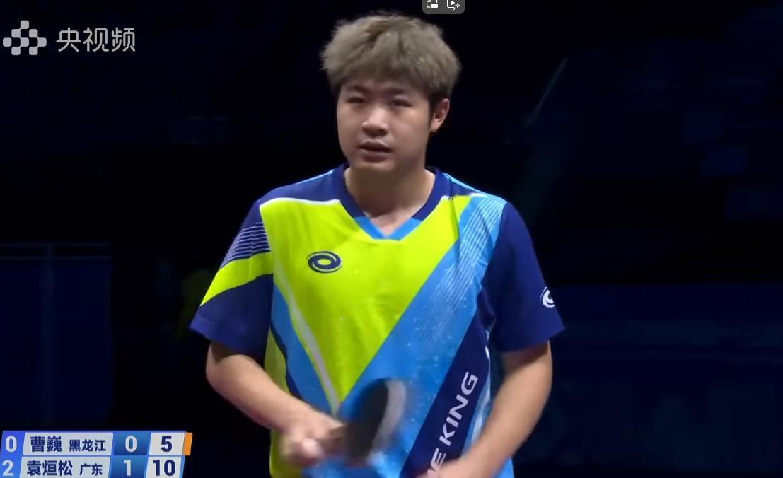 我去！草莓熊太猛了，不愧是王楚钦陪练，从1:10落后，一路追到10:10