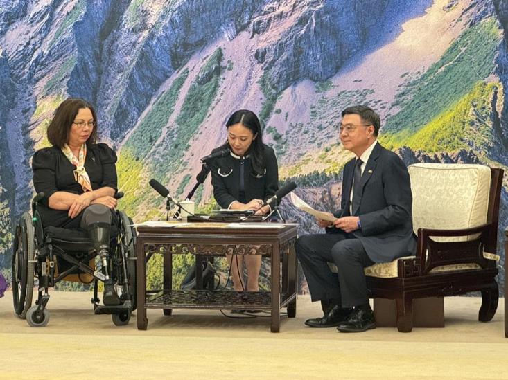 就在刚刚，台“行政院长”卓荣泰发表声明，7月8日，台湾地区行政机构负责人