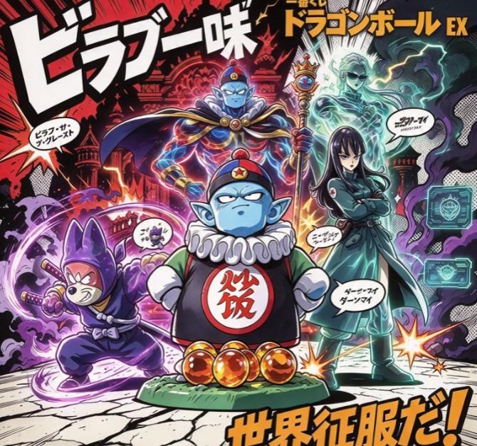 大家都积极的对抗外来漫画人物入侵，我们作为龙珠世界的征服者，怎能不出场呢？当然