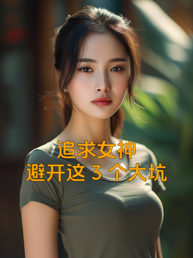 追求女神，避开这3个大坑