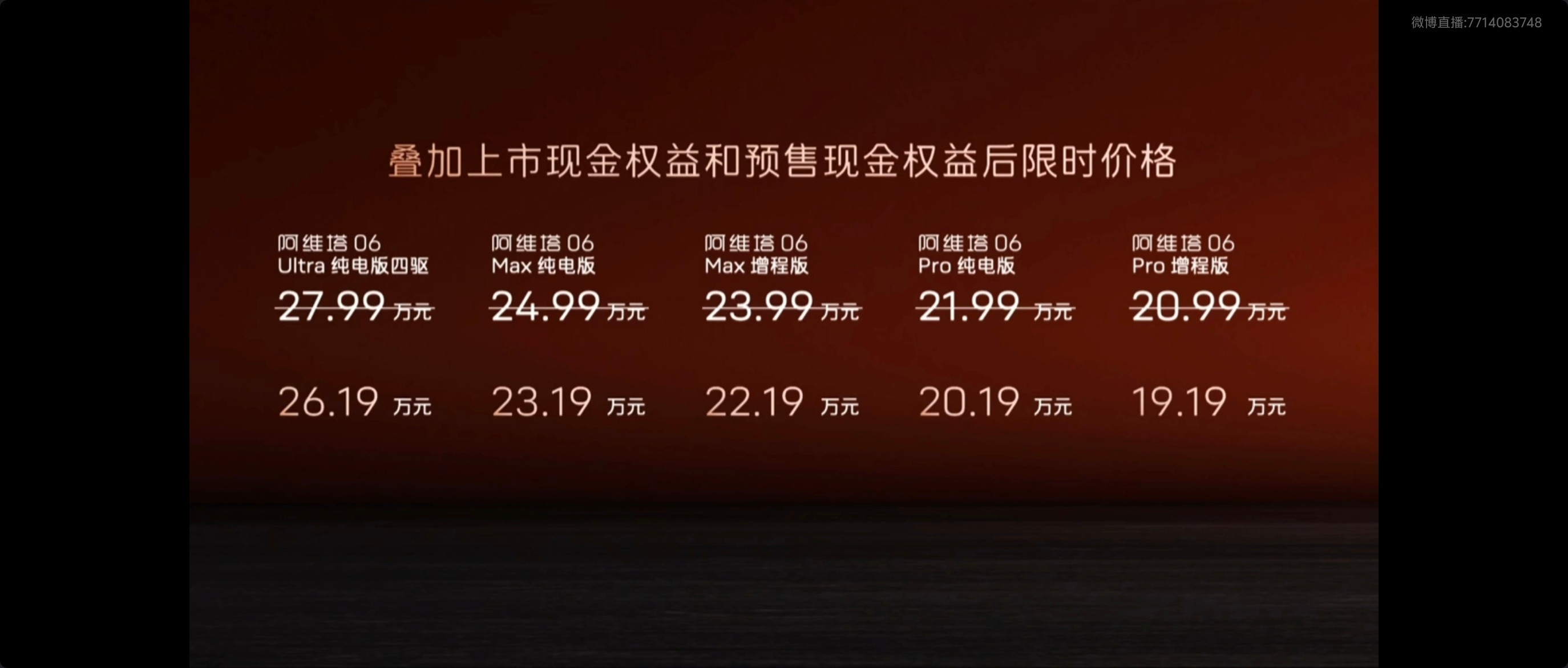 阿维塔06正式上市价格揭晓！阿维塔06，20.99万元起！配合首销权益优惠后是