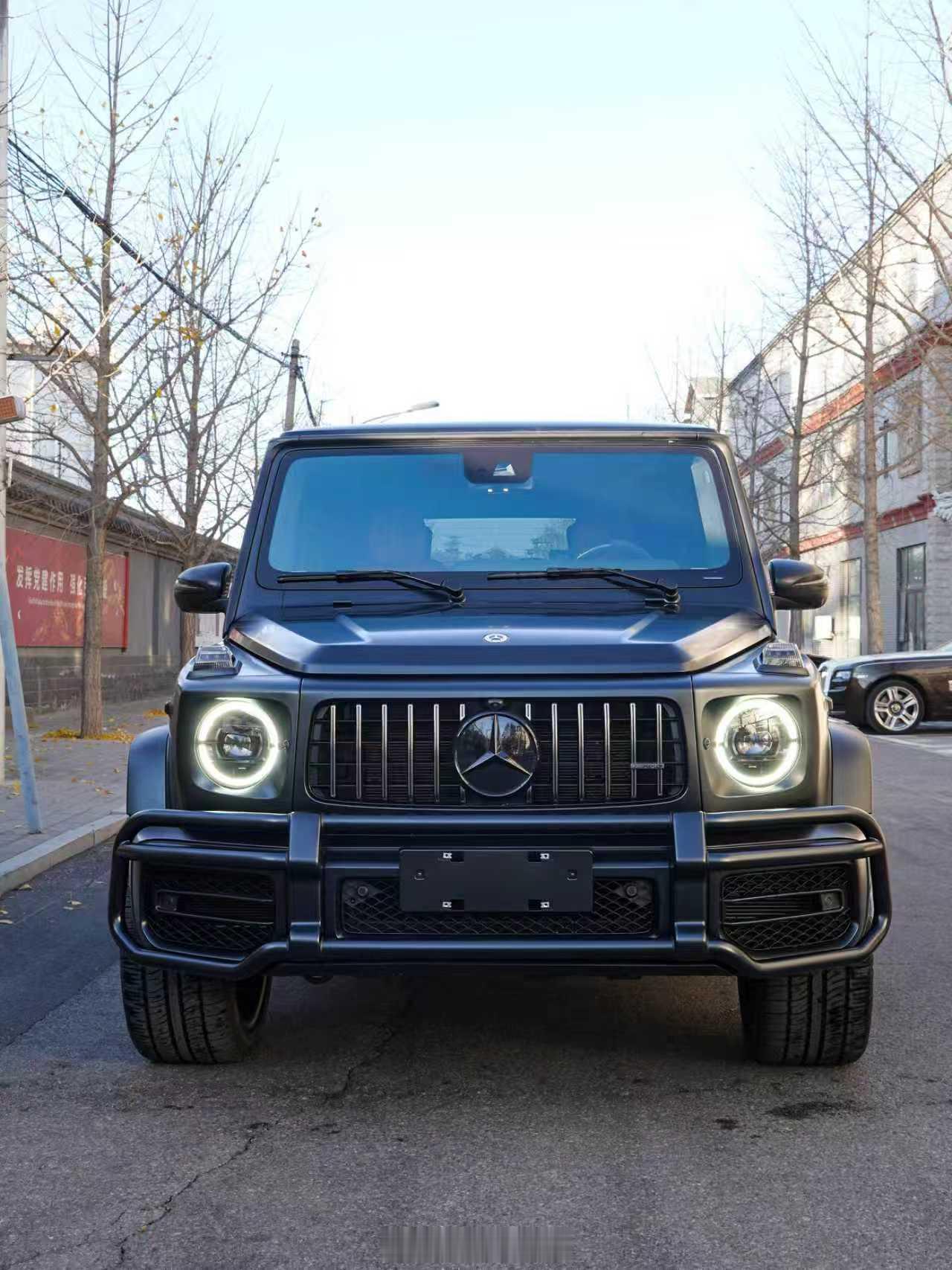 花小钱办大事🤑G500完美变身G63黑武士风格直接拉满AMG包围+熏黑套件霸