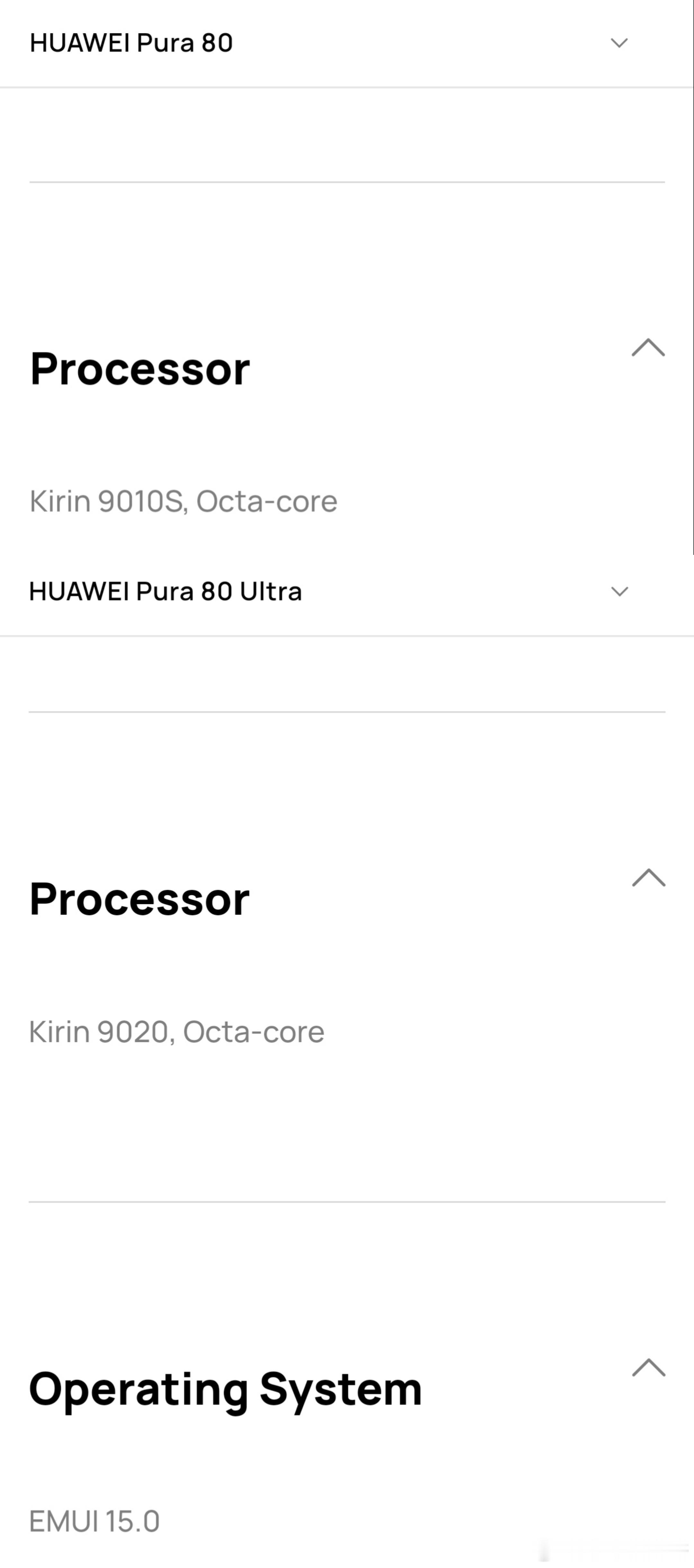 昨天凌晨华为pura80系列在海外成功发布！（没有pro+），全系预装EMUI